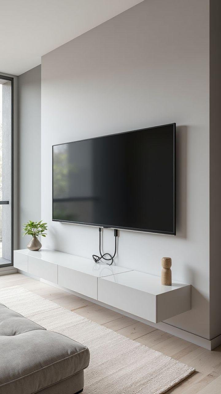 Como esconder fios da TV na parede sem quebrar nada — descubra já