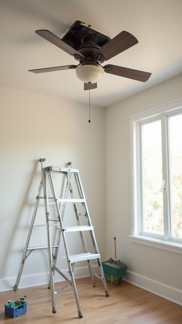 Descubra como instalar um ventilador de teto sem mistérios