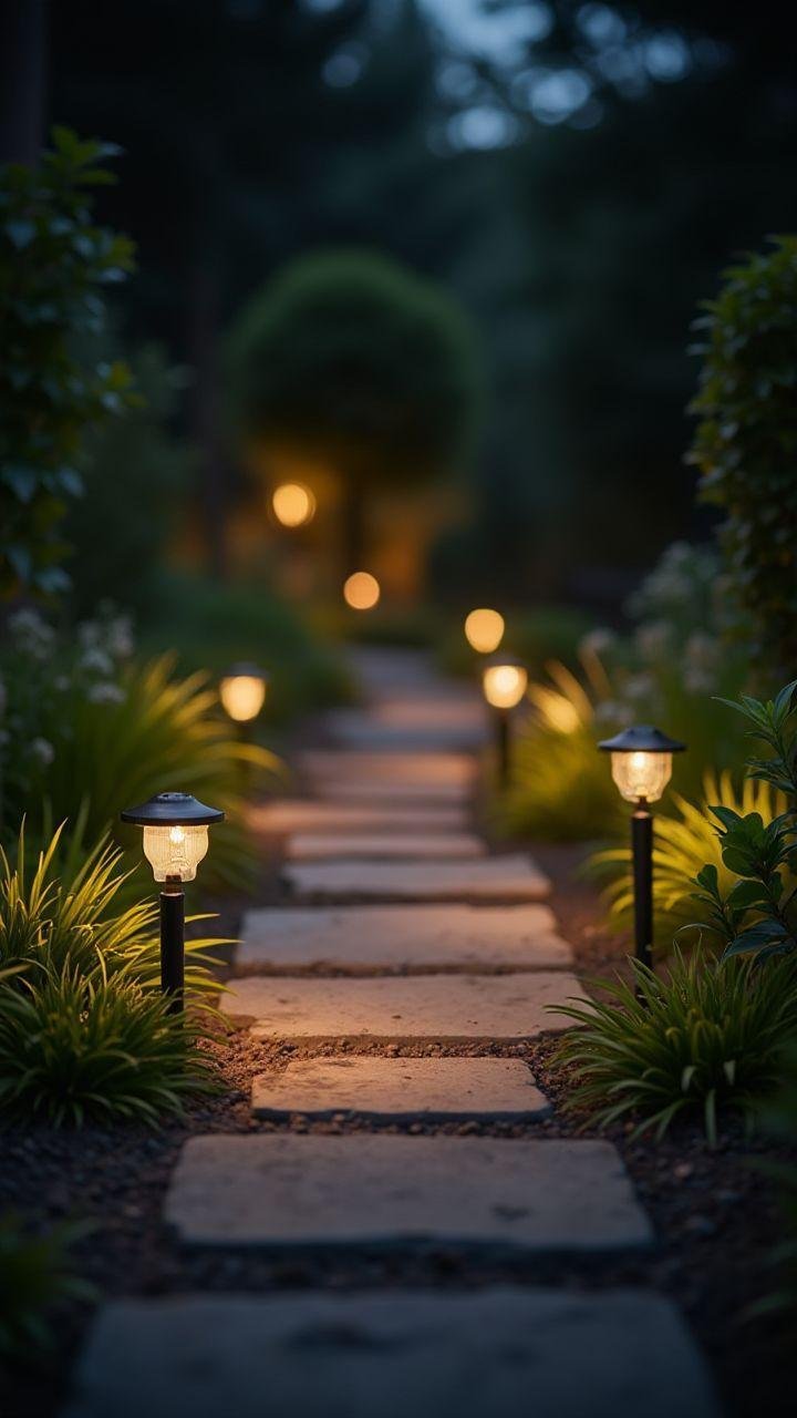 Iluminação de jardim: descubra como instalar espetos solares facilmente
